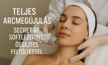 Teljes arcmegújulás: Secret RF Softlézerrel, Őssejtes feltöltéssel – a fiatalos ragyogás kulcsa! - akciós kupon